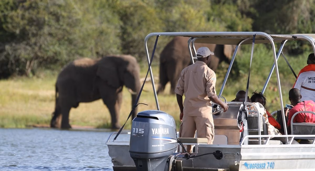 Akagera Boat Cruise on Lake Ihema